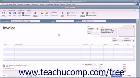 Image result for QuickBooks Invoices Tutorial