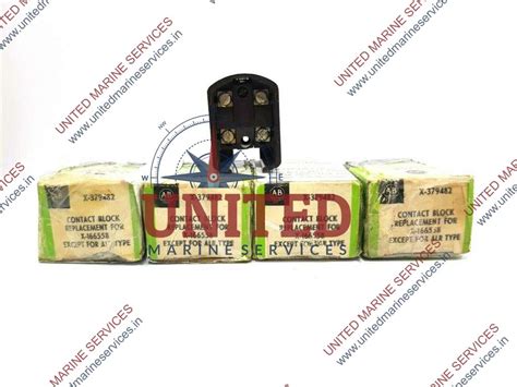 ALLEN BRADLEY X-379482 CONTACT BLOCK / LOT OF 5 | United Marine Services