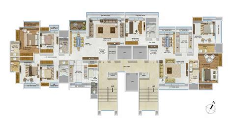 Ashwin Sheth Avalon at Thane West by Ashwin Sheth Group - Floor Plans ...