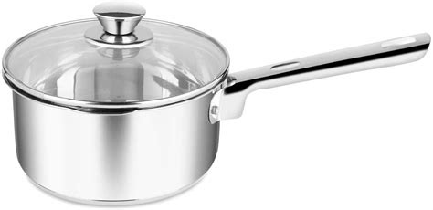 Buy Penguin Home® Saucepan 16cm, 1.5 Litre | Stainless Steel Sauce Pan ...