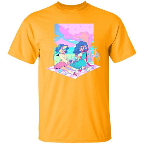 Game Grumps Merch Game Gyaru Sakura Picnic Shirt - Tiotee