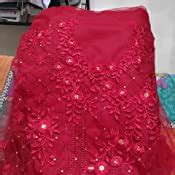 Buy Fancy Lifestyle Girls Silk Anarkali suit (mohini 63001_Red_XL) at ...