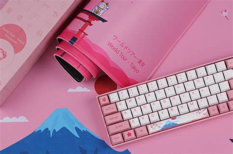 EPOMAKER AKKO World Tour Deskmat with Antislip Rubber Bottom, Cloth Top ...