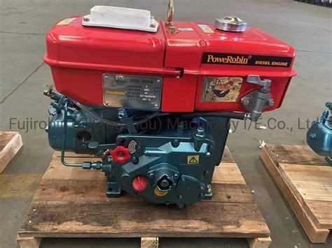Powerobin Small Boat Engine 6HP 4 Stroke R175 Water-Cooled Diesel Engine - Diesel Engine and Diesel
