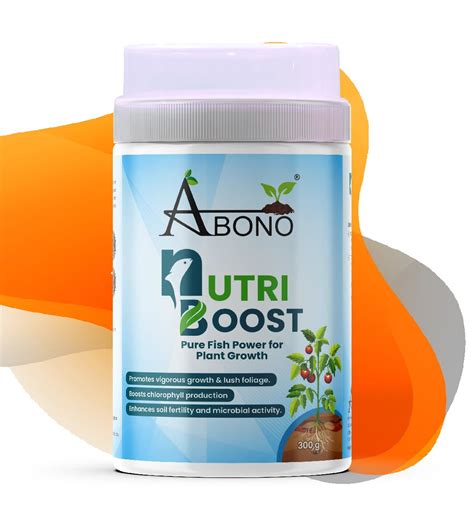 Abono Nutri Boost | Pure Fish Power for Plant Growth |100% Water ...