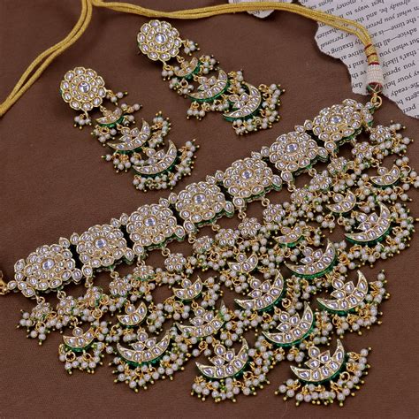 Necklaces & Choker Sets – Kuvar Jewels