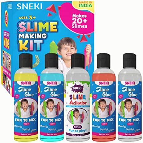 HOTKEI (Make 20+ slimes) Multicolor Scented DIY Magic Slimy Slime ...