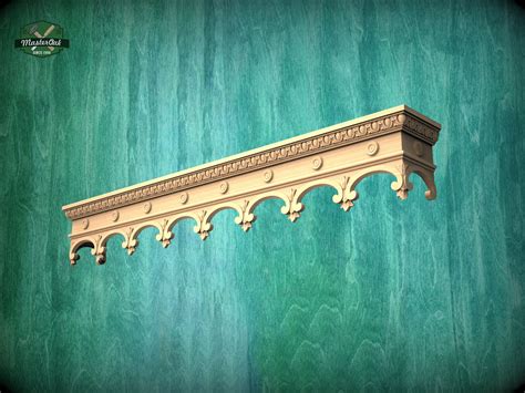 Wooden Window Valance Cornice Board Baroque Pelmet Antique - Etsy