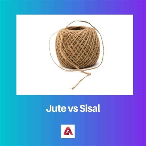 Jute Versus Sisal Rope at Bill Voigt blog