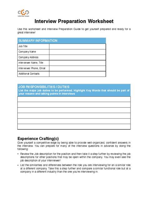 Interview Draft Worksheet 的图像结果