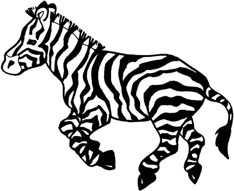 Zebra Coloring Pages Printable