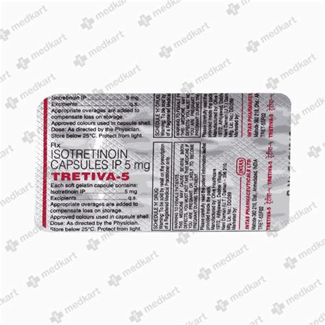 Medicines for ISOTRETINOIN 5 MG