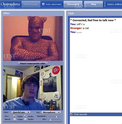 30 More Great Chat Roulette Screenshots