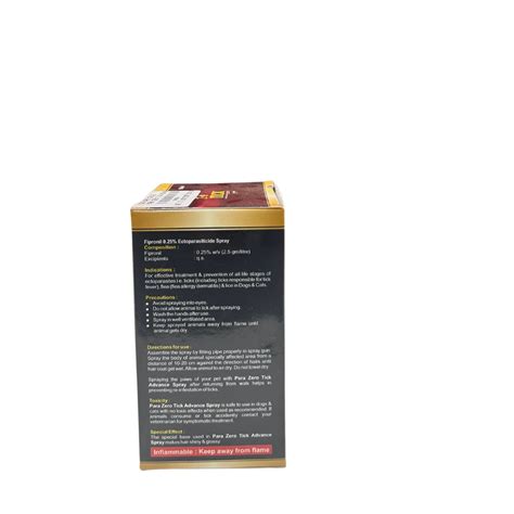 Para Zero Tick Advance Spray (Effective spray to kill ticks and other – Para Canine