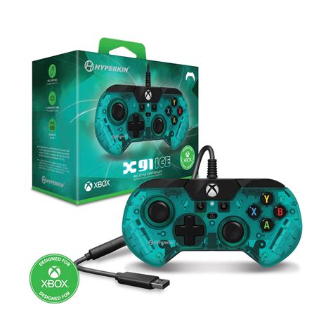 Buy Hyperkin X91 Ice Wired Controller for Xbox Series X | S/Xbox One ...