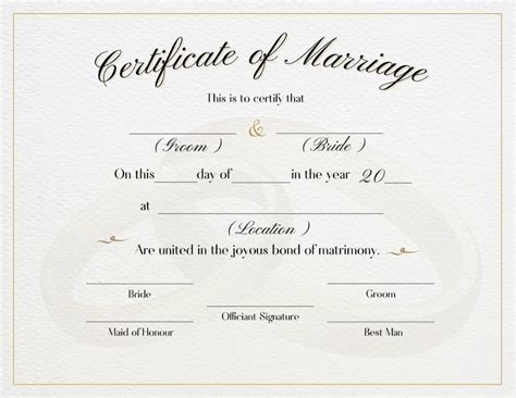 Image result for Marriage License Forms