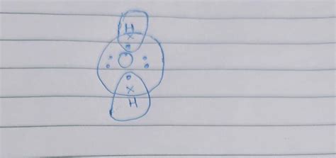 Draw electron cross and dot structure for h2o molecule. - Brainly.in