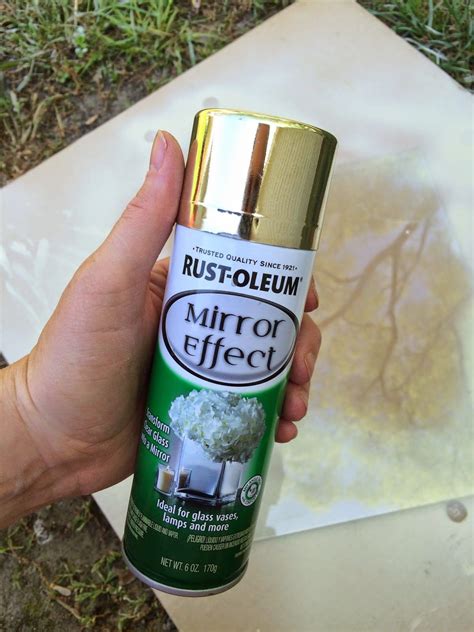 Spray Painting A Gold Mirror Silver at Ken Escobar blog