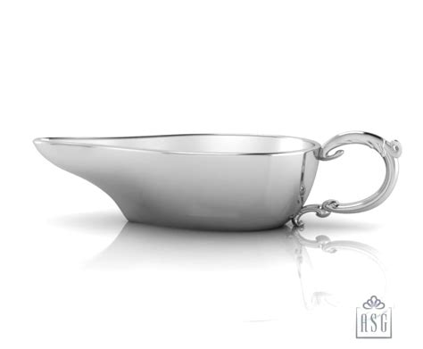 Flat Feeder with Victorian Handle-Engraveable – Krysaliis Solid Silver