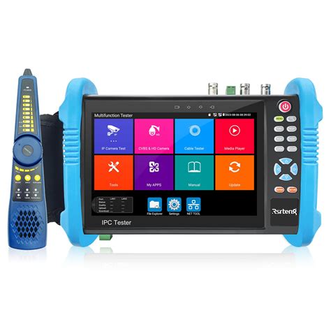 Buy Rsrteng CCTV Tester,IPC-9800CADHS Pro 8K 32MP 4K 12MP IP Camera ...