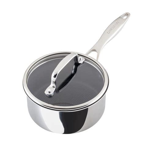 1.5-Quart ScratchDefense™ C1 Nonstick Sauce Pan with Lid – Circulon