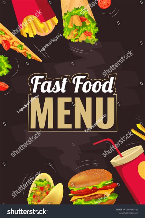 Fast Food Menu 的图像结果