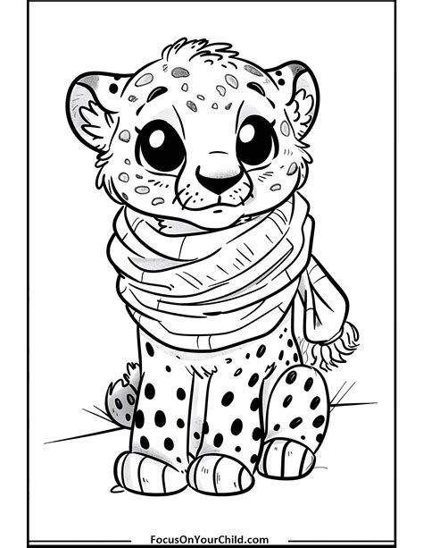 50+ Cheetah Coloring Pages (Free PDF Printables)