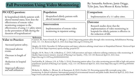 Group Picot Question Presentation | PDF