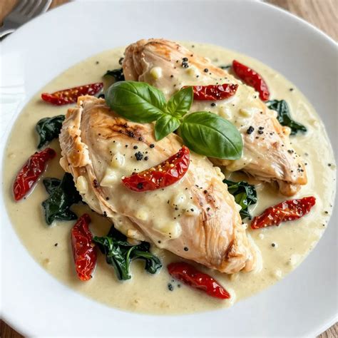 Creamy Garlic Tuscan Chicken Flavorful Family Meal - Recipe Website