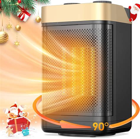 Amazon.com: HeaBoom Portable Space Heater, 1500W/750W Electric Space Heater with Overheating ...