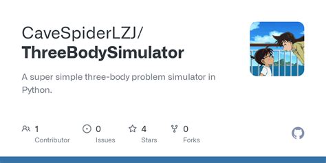 Three Body Problem Simulation GIF 的图像结果