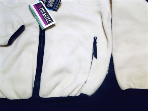 90's デッドストック・WoolRich ポーラッテック300 フリースジャケット ウールリッチ SIZE-L OFF WHITE Made ...