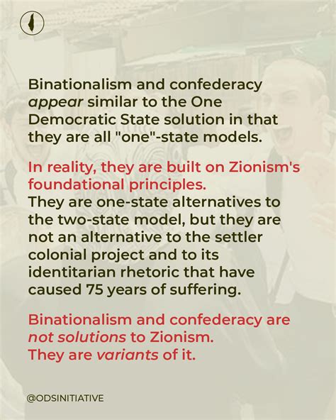 Not all one-state models are one-state solutions! : r/JewsOfConscience