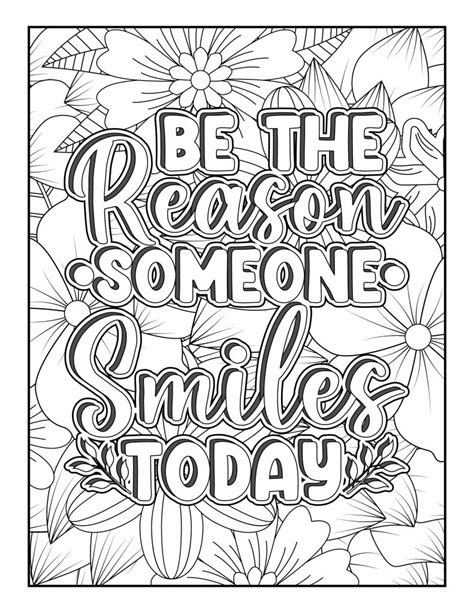 Positive Quotes Coloring Pages 的图像结果