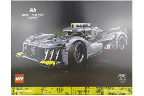 LEGO Technic PEUGEOT 9x8 24H Le Mans Hybrid Hypercar Set 42156 - US