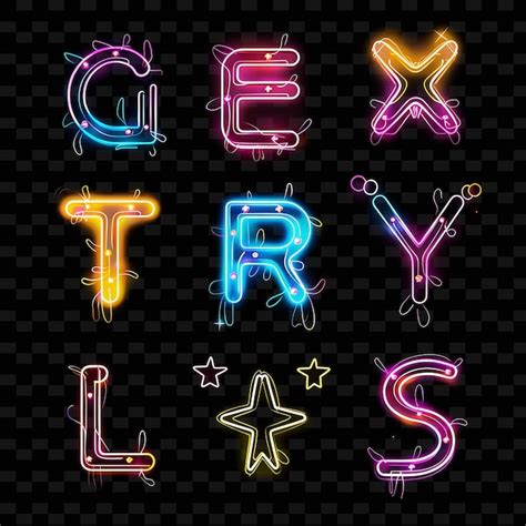 Neon Sign Letters 的图像结果