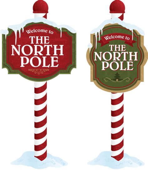 North Pole Sign Printable - Printable Free Templates