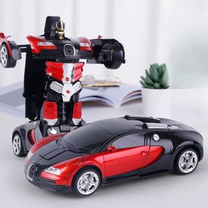 SVE 2 in 1 Transformation Convertible Robot Car with Sound for Kids - 2 ...