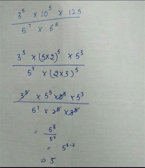 2^-5*3^-5*125/5^-9*6^-5 - Brainly.in