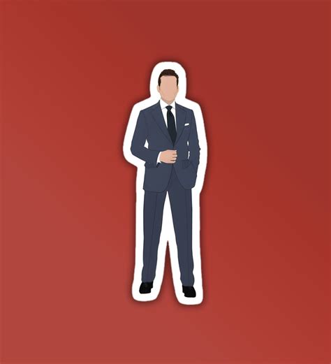 Harvey Specter | Suits - Laptop / Mobile Sticker – Peeekaboo