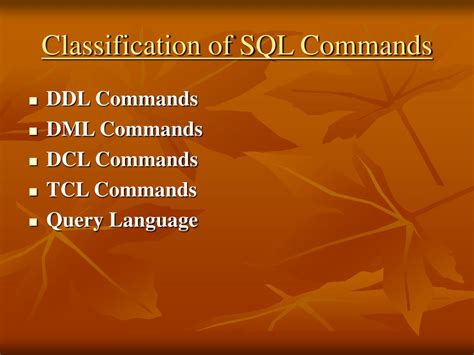 Image result for DBMS SQL PPT