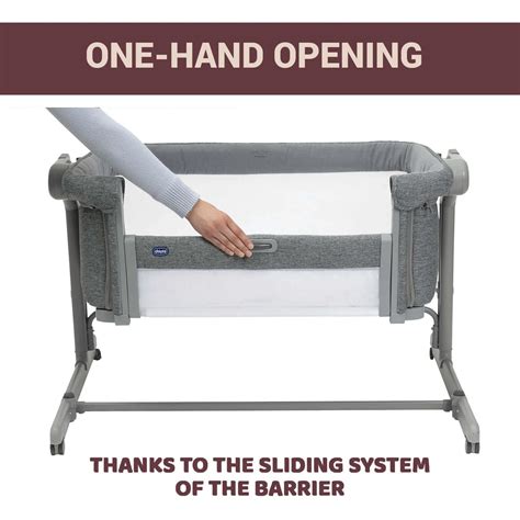 Chicco Next2Me Magic Evo Crib Dark Grey - Evolving Co-Sleep 0-3Y ...