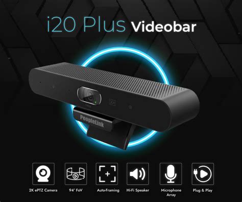 Buy Stellar X20: All-in-One 2K Video Bar for Meetings – PeopleLink