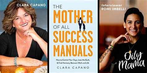 Clara Capano - The Mother of all Success Manuals Reading & Conversation ...