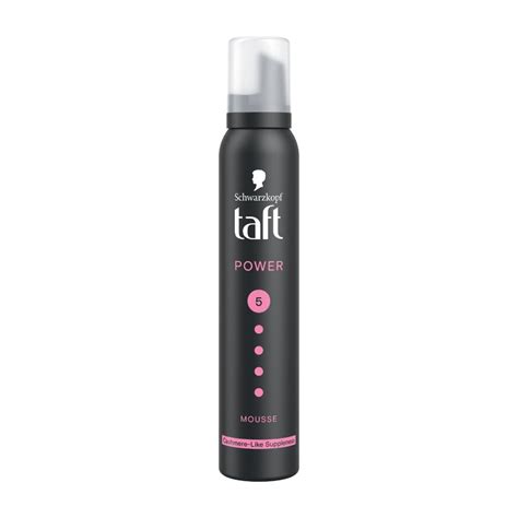 Schwarzkopf TAFT Power Hold 5 Hair Mousse, Lasts 24 Hours, Cashmere ...