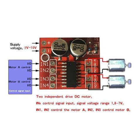 Mini L298 Motor Driver