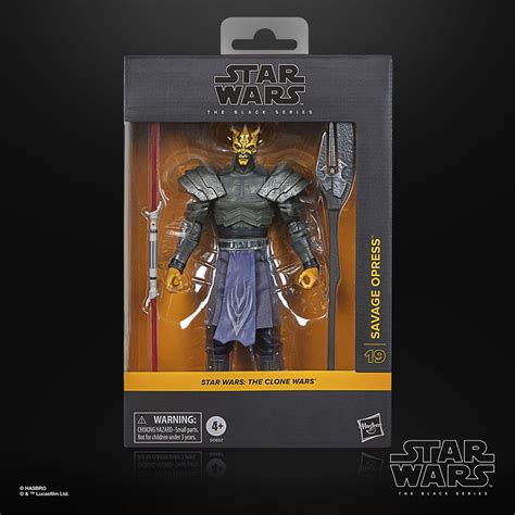 Star Wars: The Clone Wars Savage Oppress The Black Series Unveiled