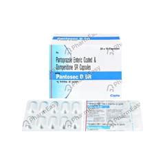 New Pantosec Dsr Strip Of 10 Capsules: Uses, Side Effects, Price ...