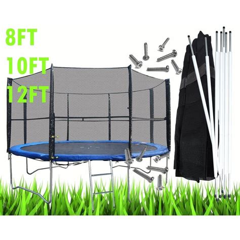 Image result for 4 Pole Trampoline Net