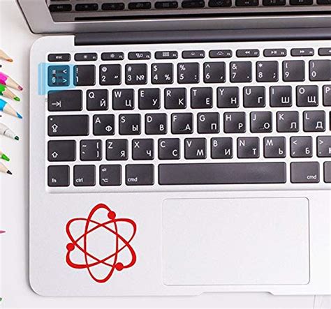 SIGN EVER Atoms Logo Laptop Trackpad Stickers for 15.6 14 13 12 Inches ...